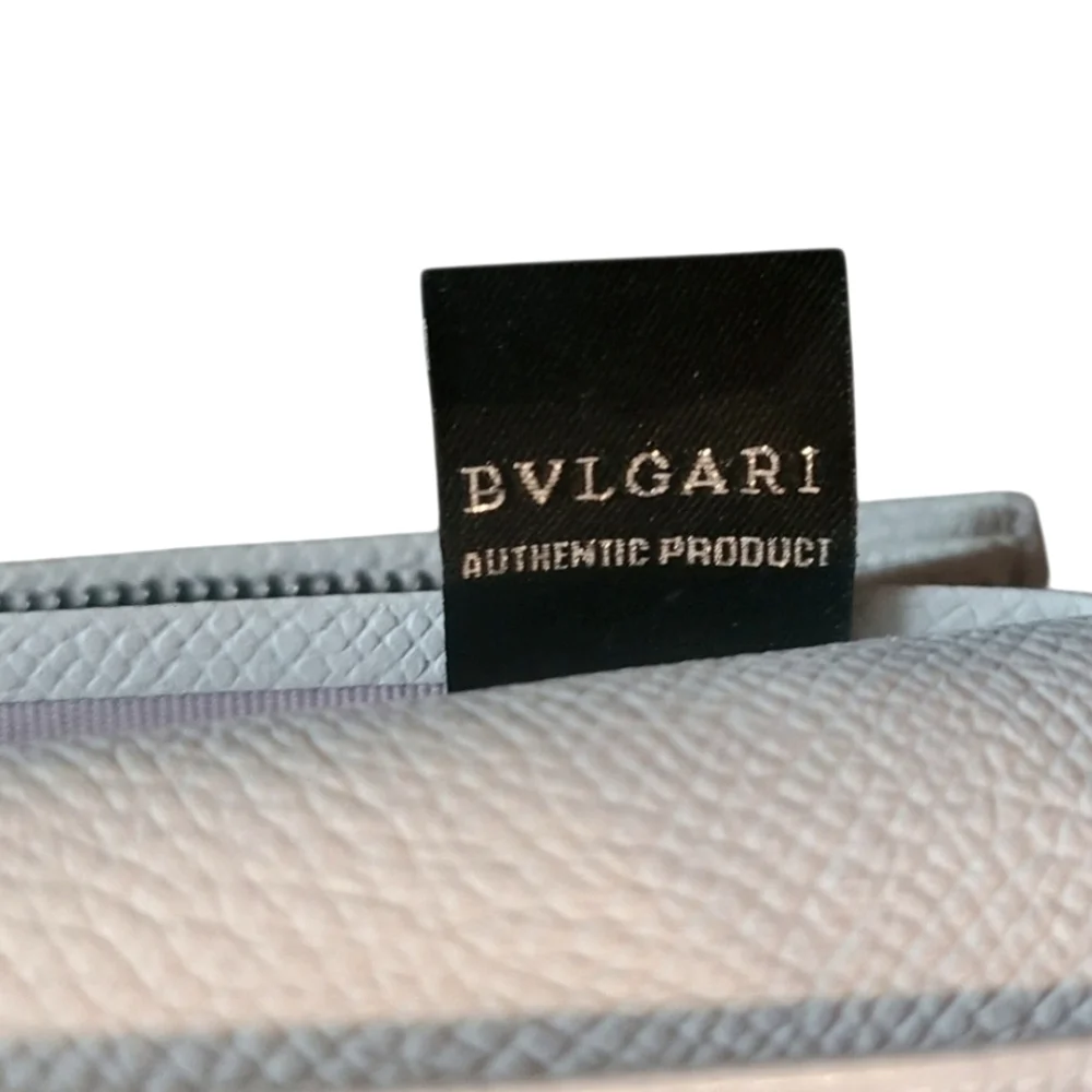 Bvlgari (Bulgari) Large Tri-fold Wallet